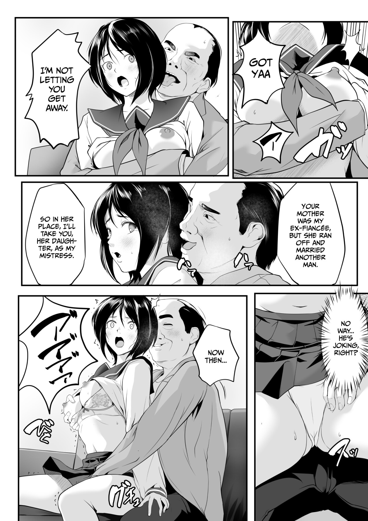 Hentai Manga Comic-I, was sold to my mother's ex-fiancé-Read-7